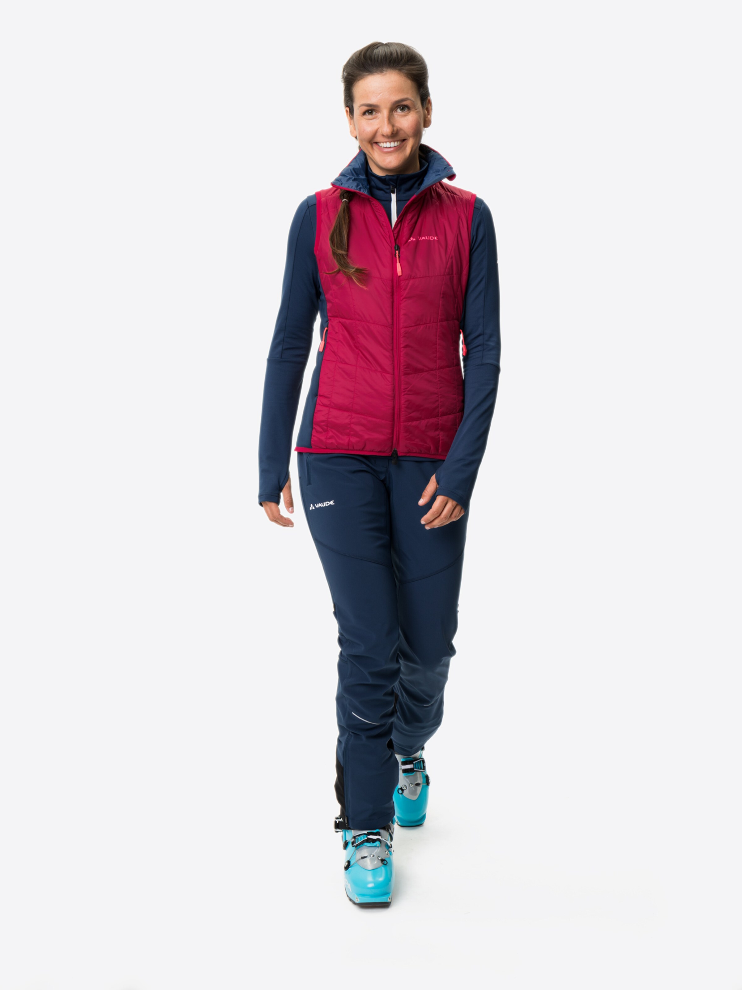 Frauen Sportarten VAUDE Weste in Fuchsia - WK36364 Frauen Sportarten VAUDE Weste in Fuchsia - WK36364