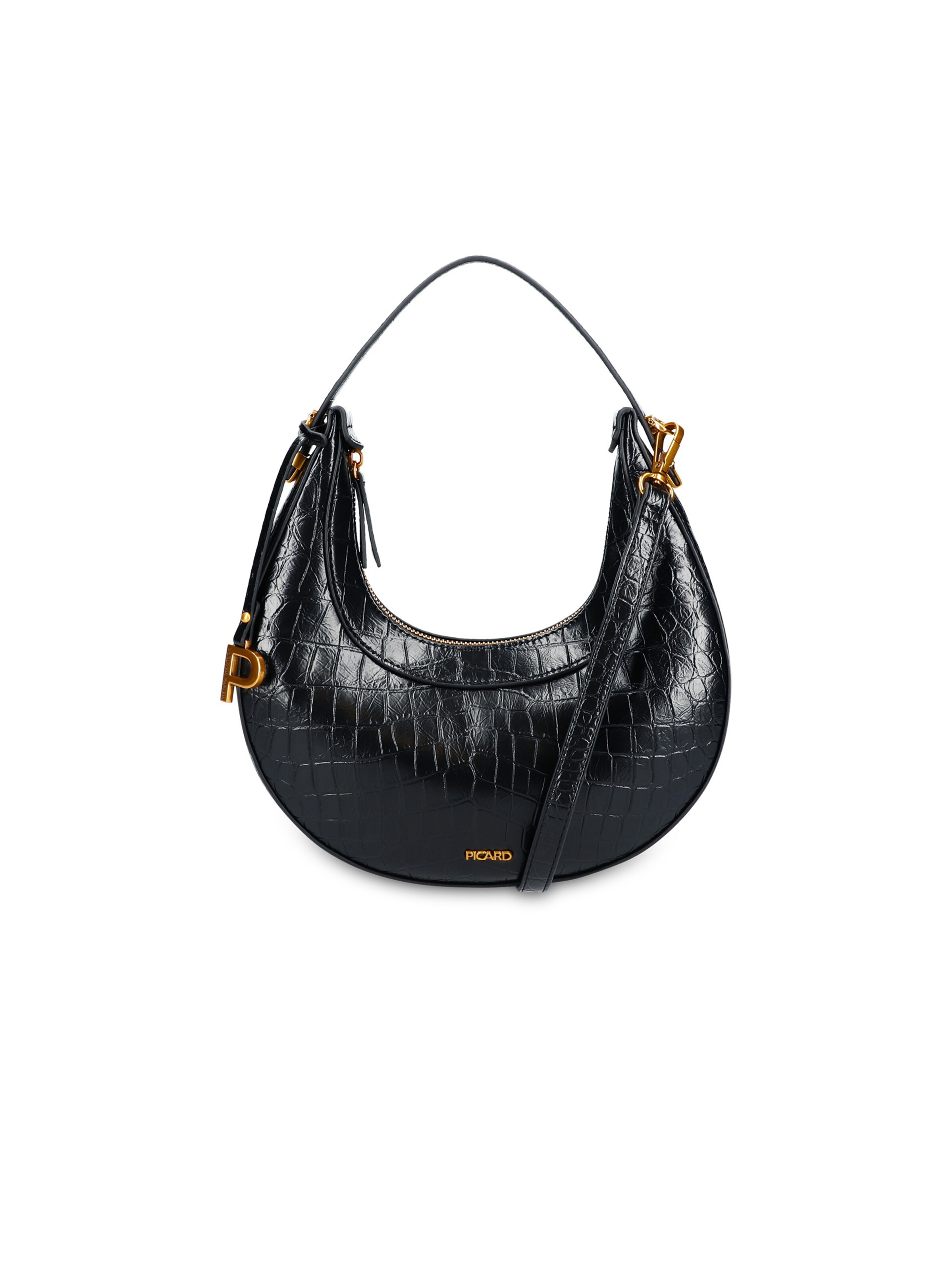 Picard Schultertasche in Schwarz