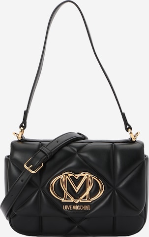 Love Moschino Наплечная сумка в Черный: спереди