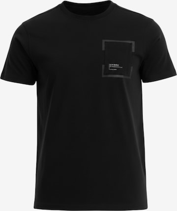 Ombre Shirt in Black: front