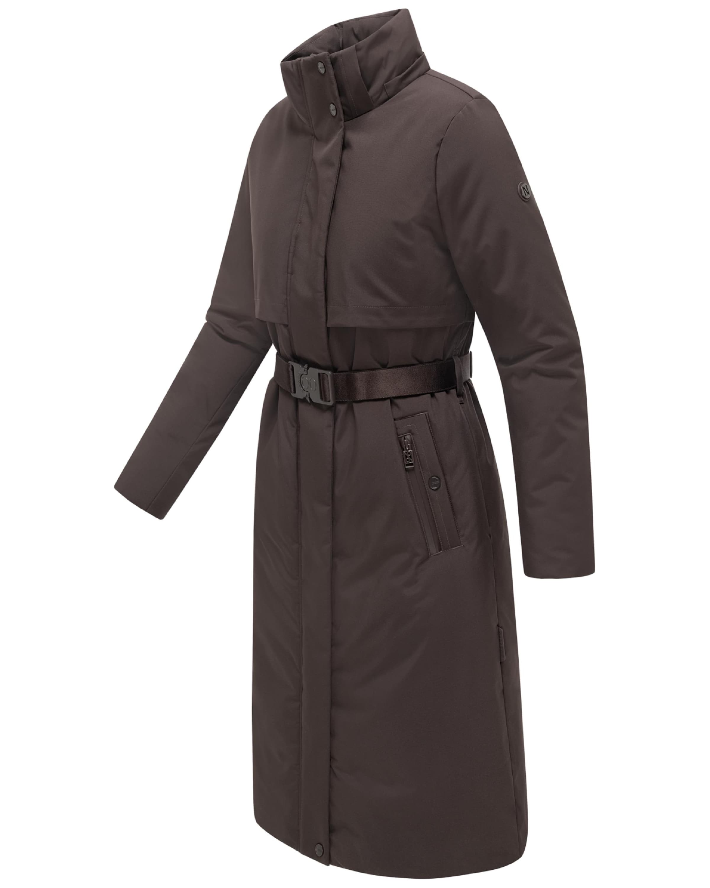 Manteau d’hiver 'Waldbummler 14' NAVAHOO en marron
