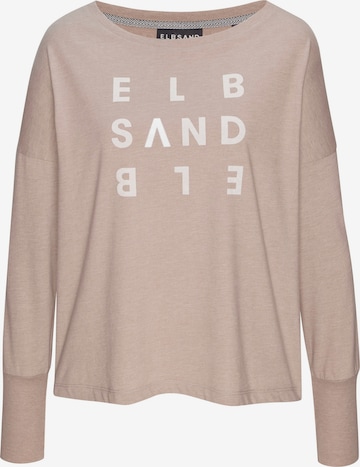Elbsand Футболка в Коричневый: спереди