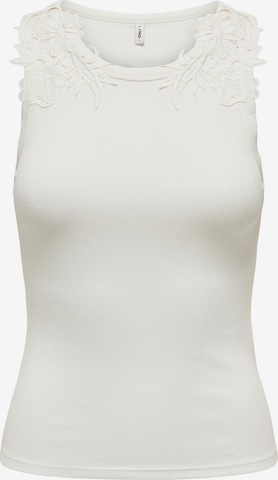 ONLY Top 'NILUS' in White: front