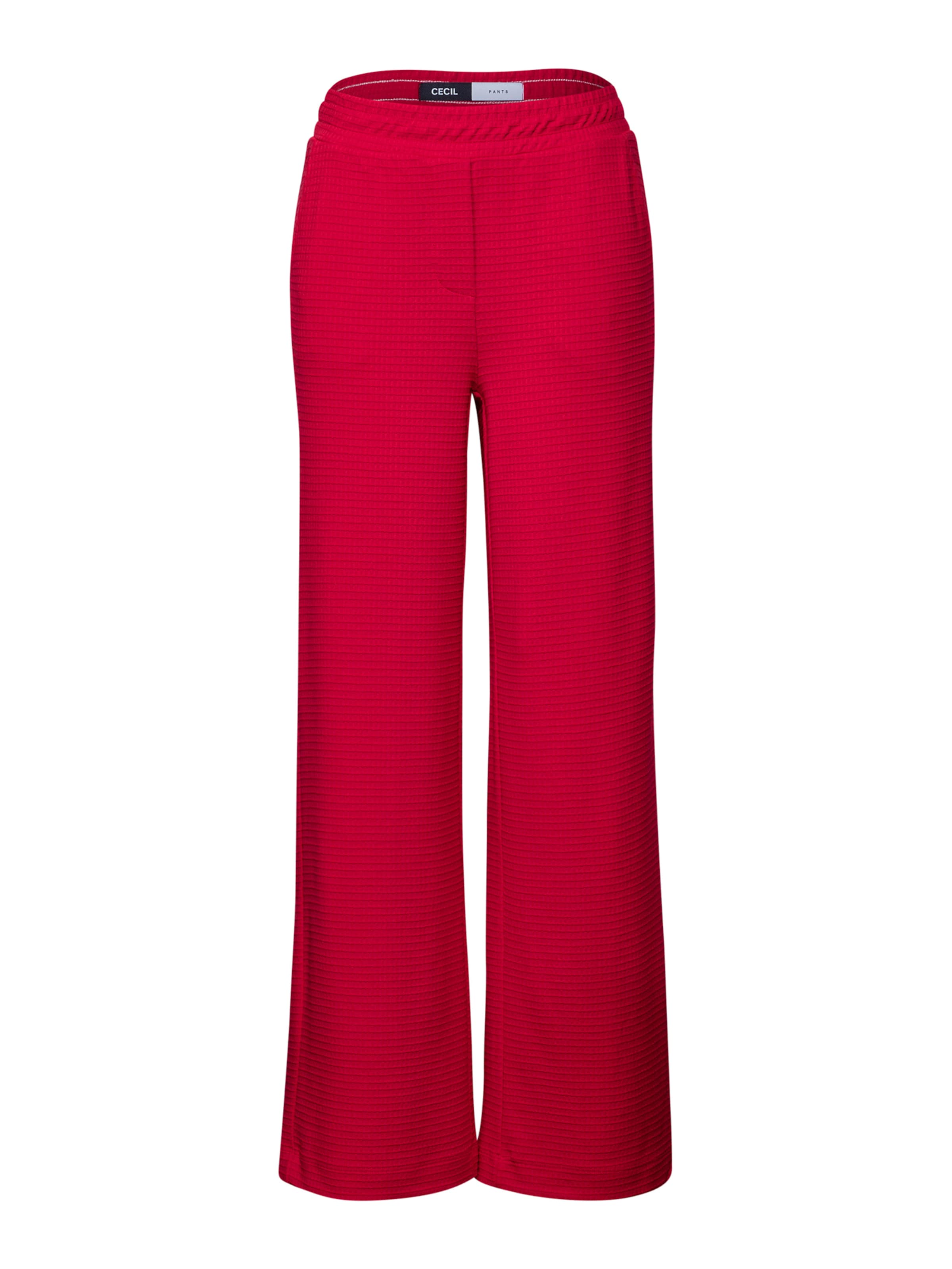 Loosefit Pantaloni 'Neele' di CECIL in rosso: frontale
