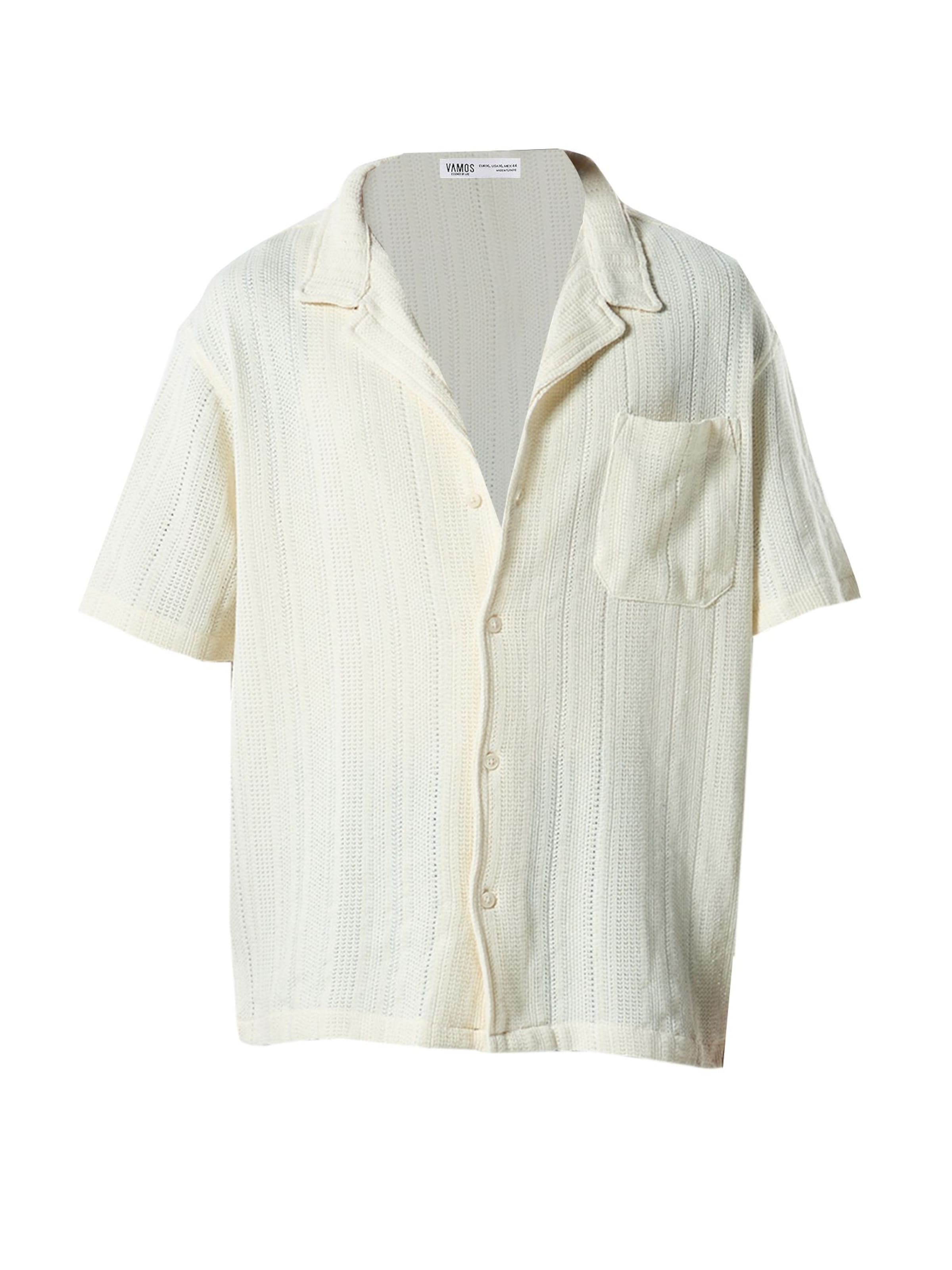 VAMOS CLO Πουκάμισο σε λευκό: μπροστά