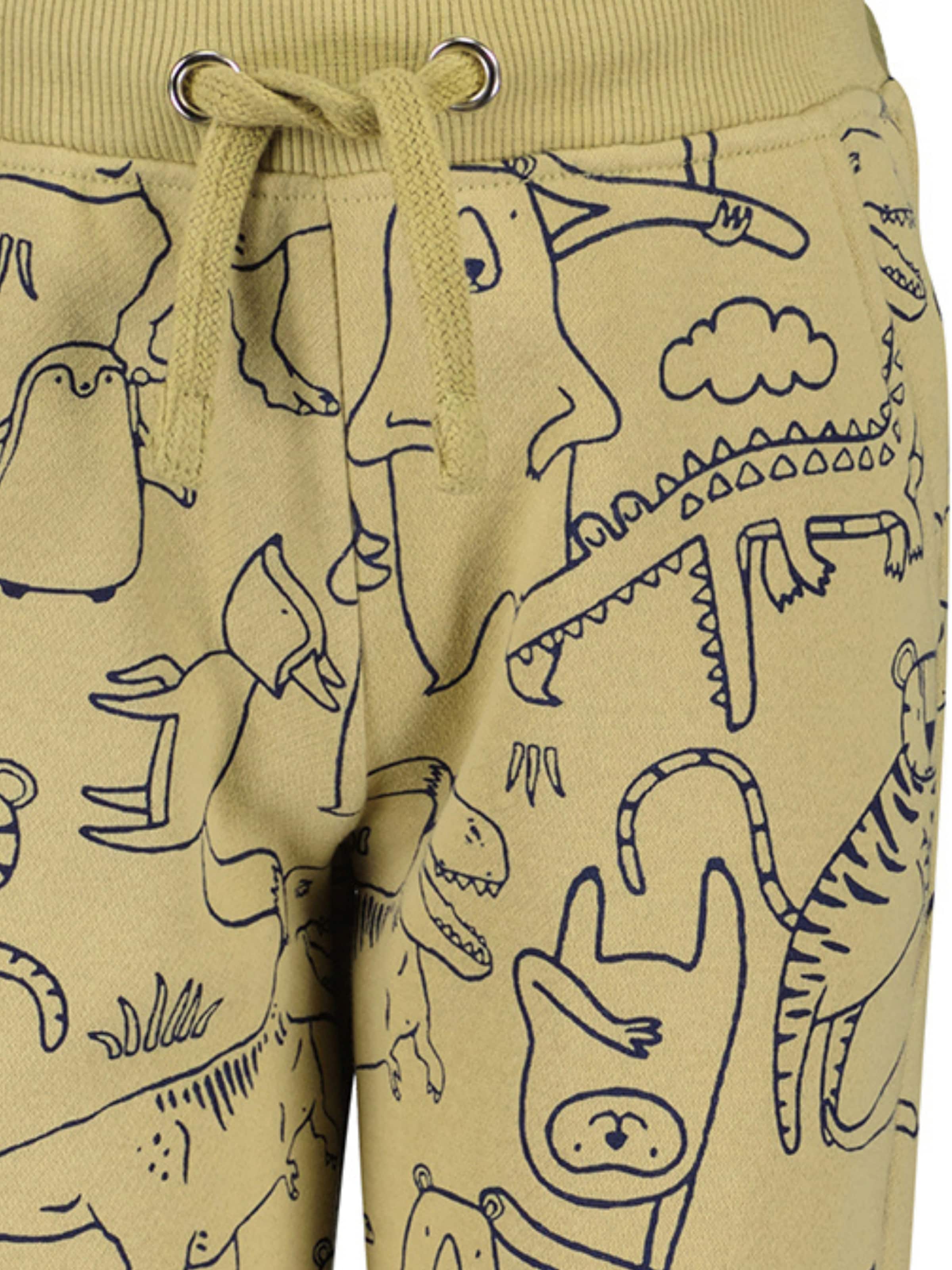 BLUE SEVENTapered Hlače - zelena boja