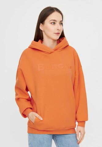 BENCH Sweatshirt in Orange: front