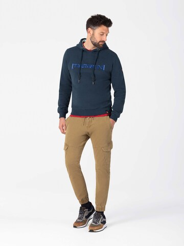 TIMEZONE - Sudadera en azul: frente