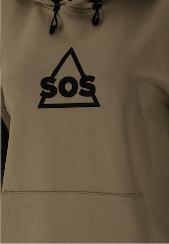 SOS Sweatshirt 'Vail' in Groen