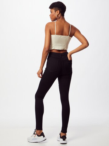 KnowledgeCotton Apparel Skinny Τζιν σε μαύρο