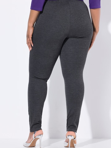 Skinny Leggings Ulla Popken en gris