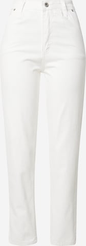 Trendyol Regular Pleated Jeans in White: front