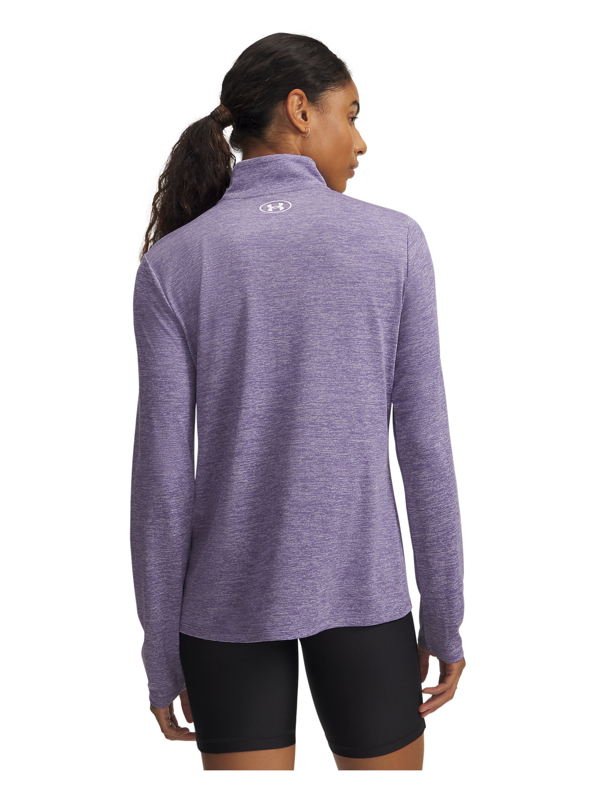 UNDER ARMOUR Functioneel shirt 'Twist' in Lila