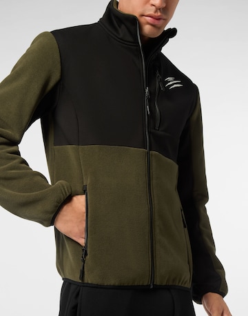 Plein Sport - Casaco de velo em verde