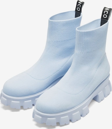 Bianco Ankle Boots in Blue