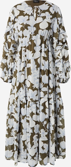 Suknelė iš s.Oliver BLACK LABEL, spalva – mėlyna / šviesiai mėlyna / rusvai žalia, Prekių apžvalga