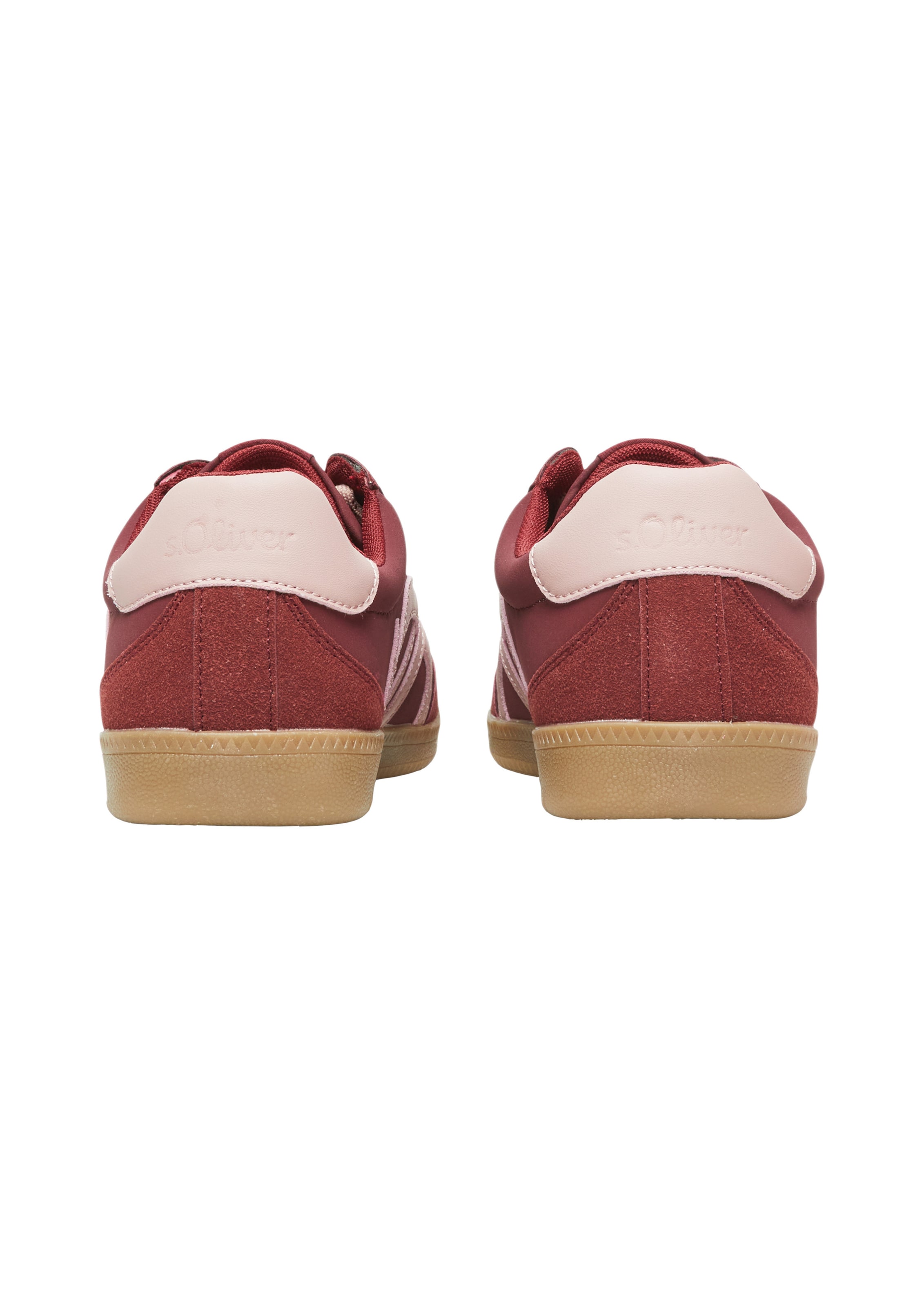 Baskets basses s.Oliver en rouge