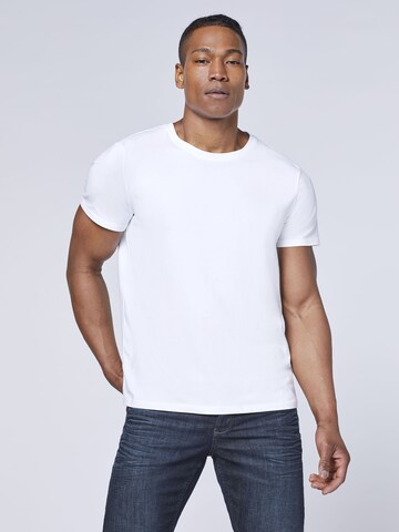 Polo Sylt Shirt in White: front