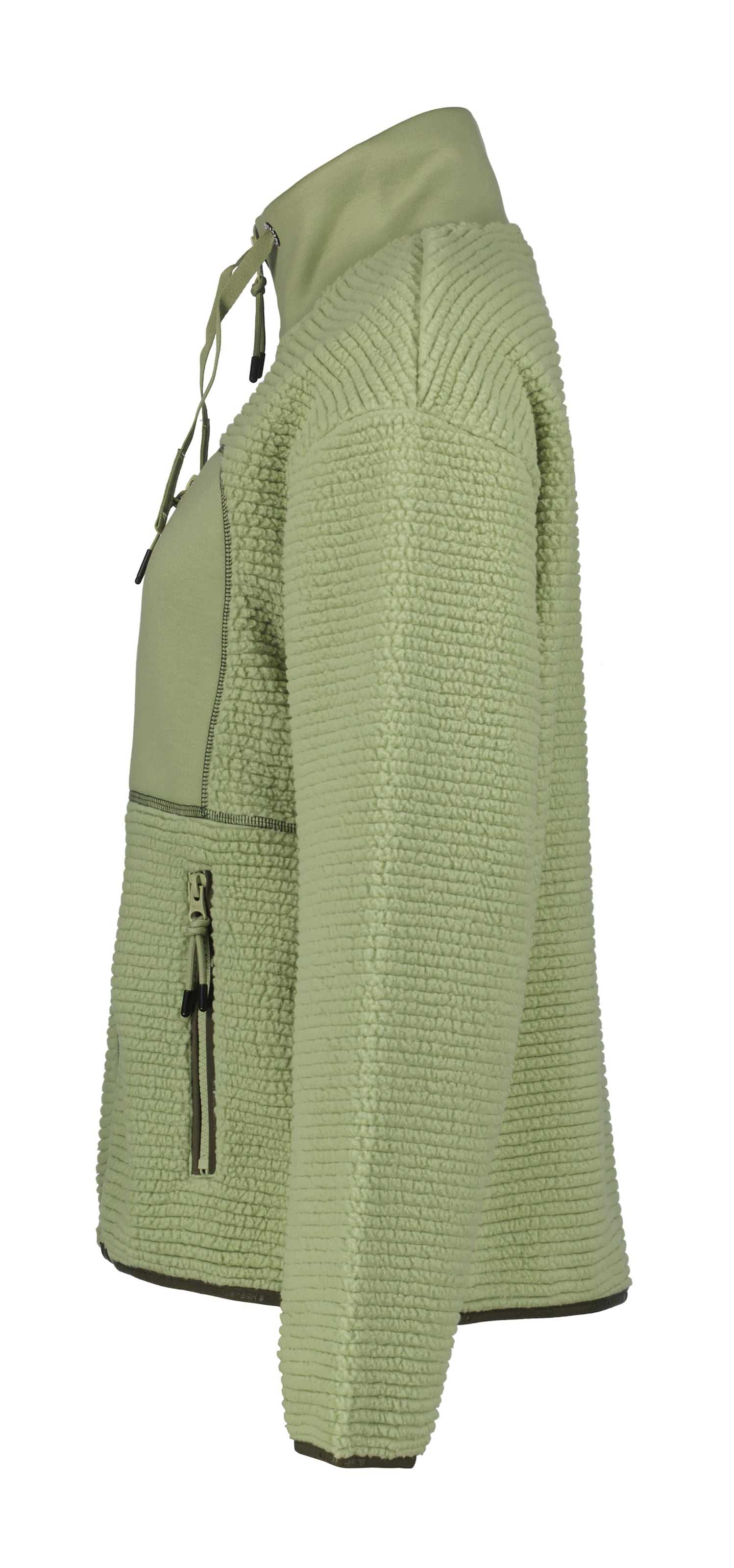 ICEPEAK Athletic Fleece Jacket 'Agene' in Green