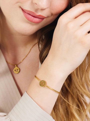 Lucardi Armband in Gold: Vorderseite