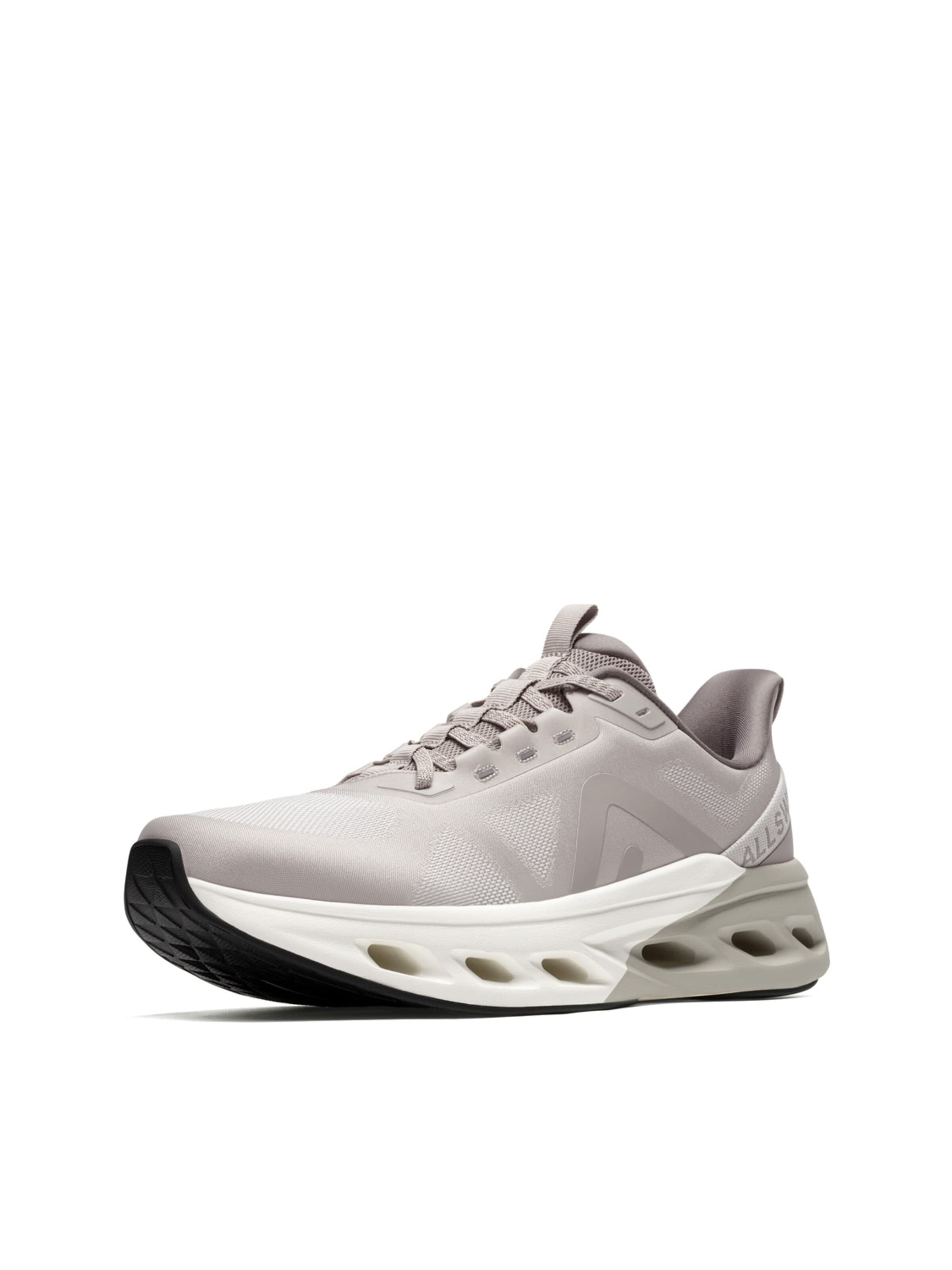 ALLSWIFT Running Shoes in Grey: front