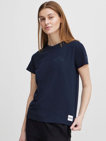 T-shirt ' Carla ' North Bend en bleu : devant