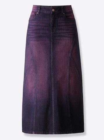 Jupe heine en rouge : devant