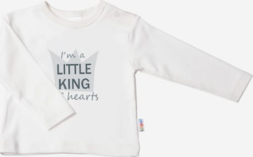 LILIPUT Shirt 'Little King' in White: front