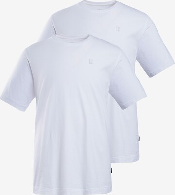 T-Shirt JP1880 en blanc : devant