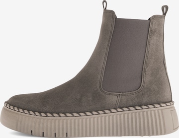 GABOR - Botas chelsea em castanho: frente