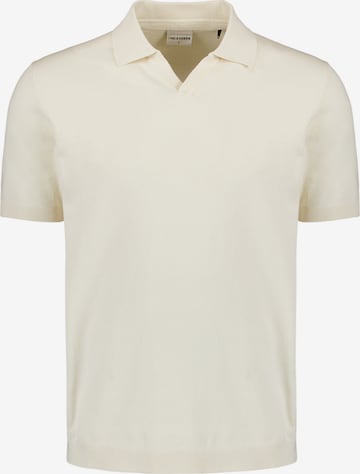 No Excess Poloshort in Weiß: Vorderseite