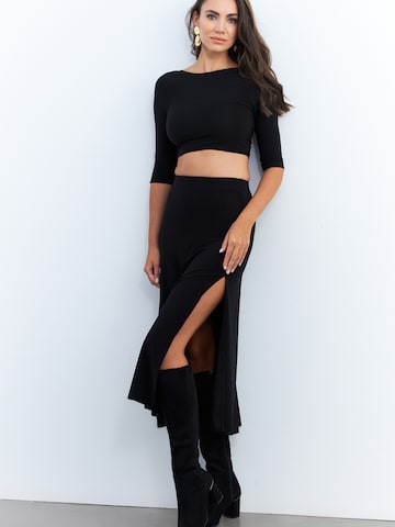 Costume Cool & Sexy en noir : devant