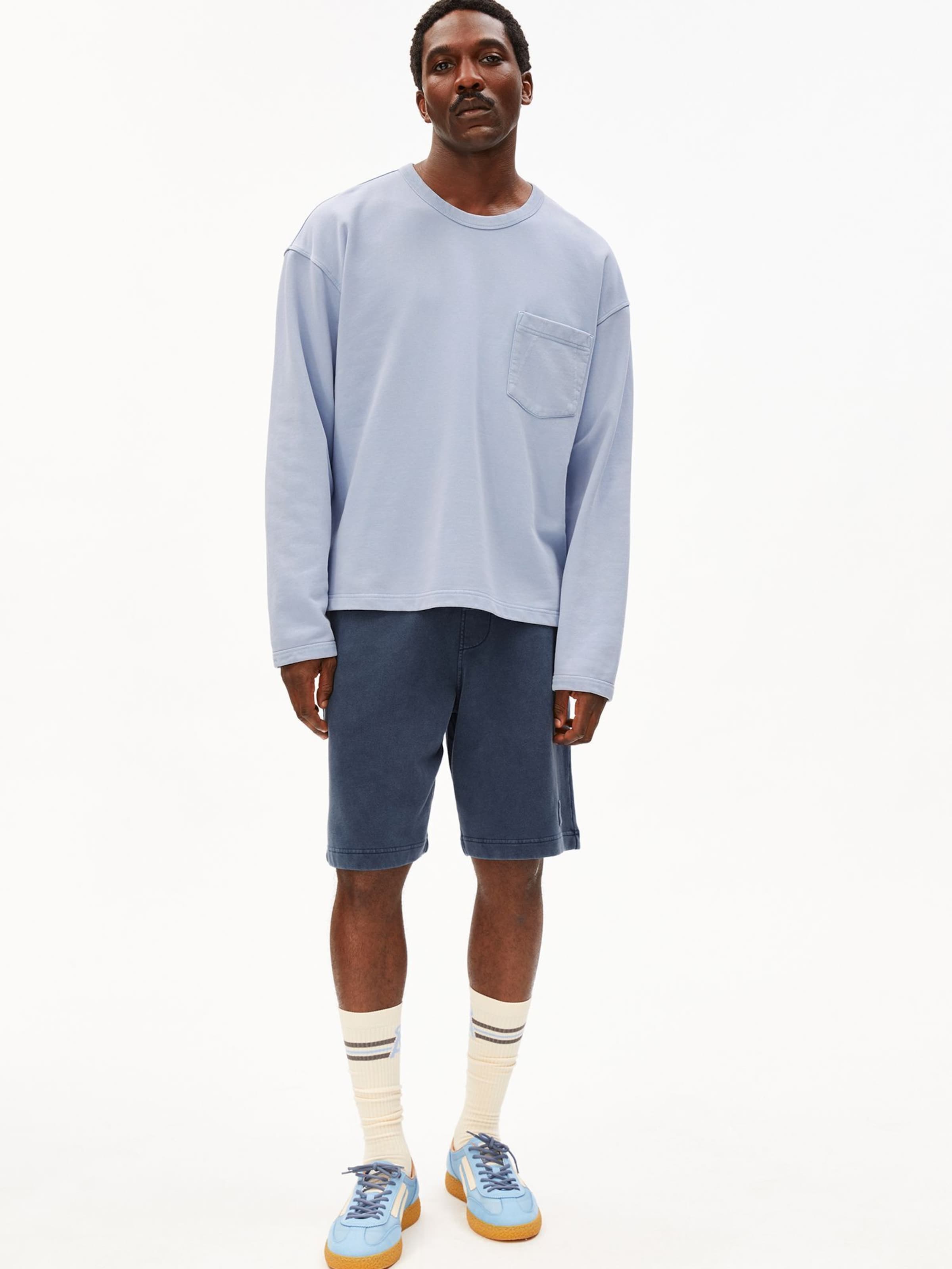 ARMEDANGELS Sweatshirt in Blauw