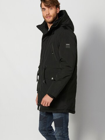 KOROSHI Winterparka in Zwart