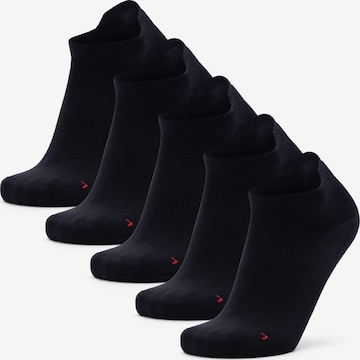 DANISH ENDURANCE Sports socks in Black: front