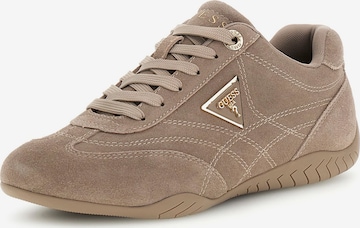 GUESS Nízke tenisky 'GABIEY' - Béžová: predná strana
