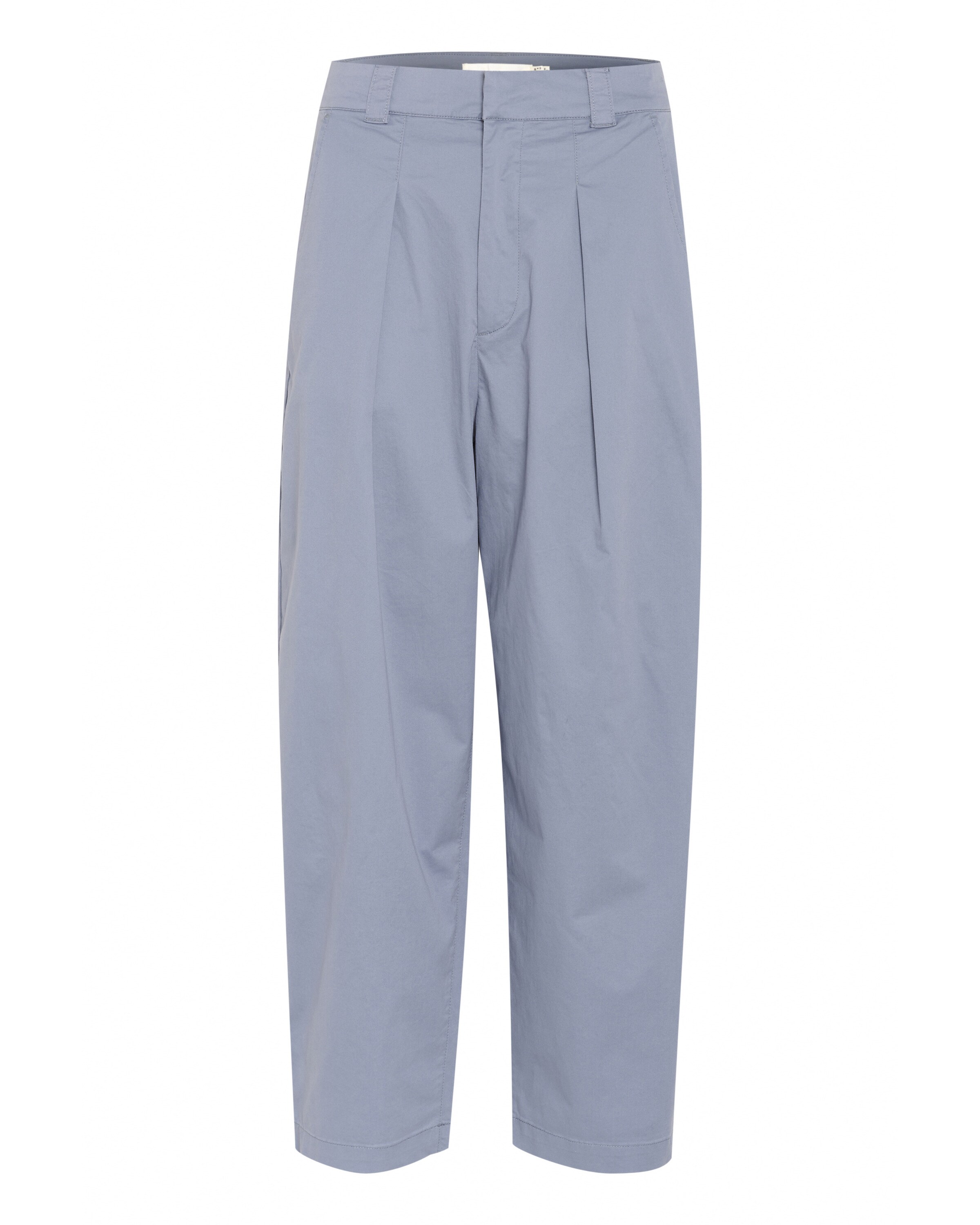 InWear Bukser med lægfolder 'Dixie' i blå: forside