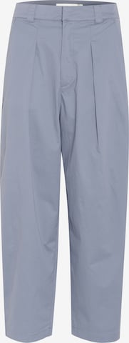 InWear Regular Bundfaltenhose 'Dixie' in Blau: Vorderseite