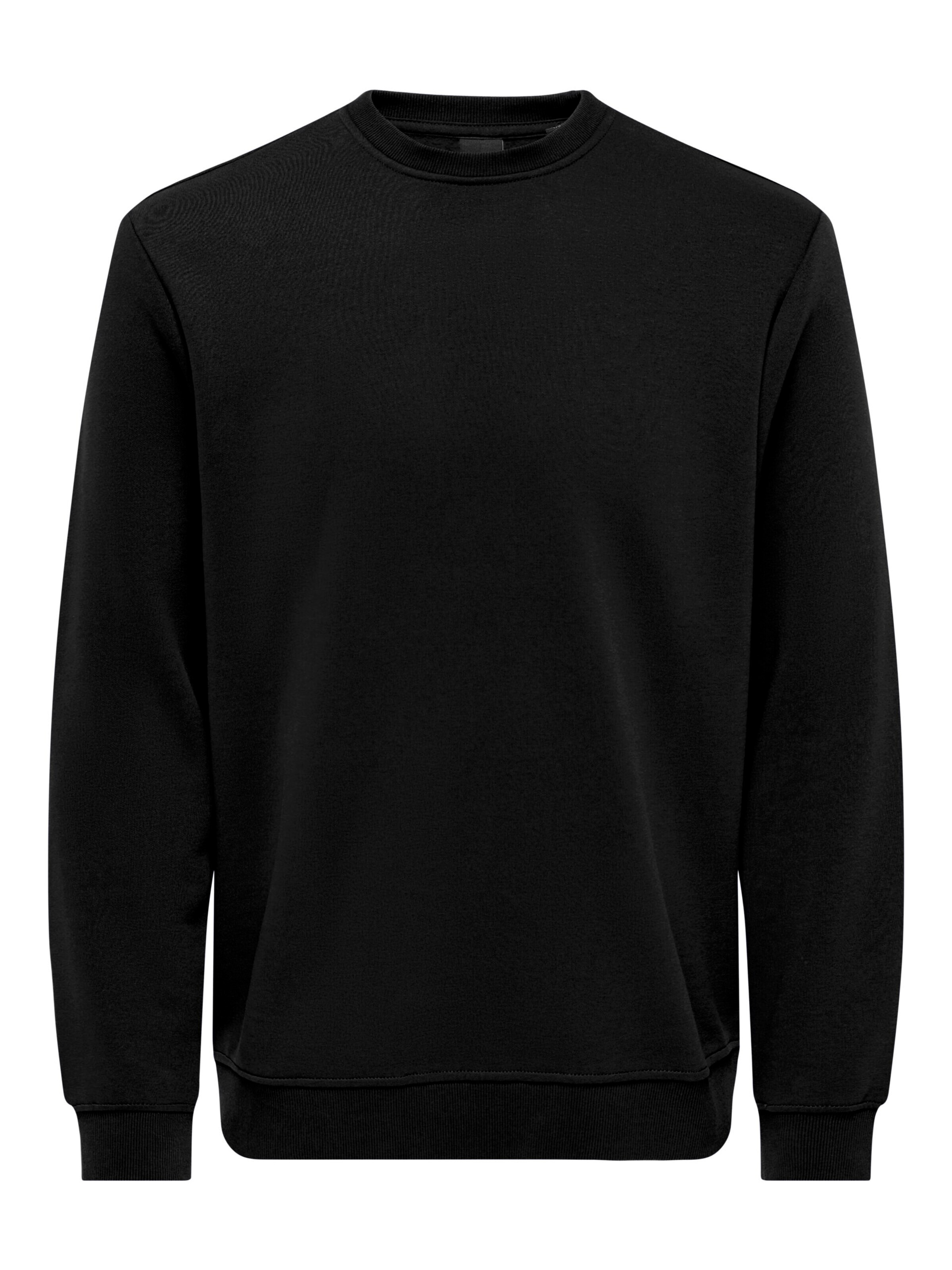 ONLY Sweatshirt in Black: front