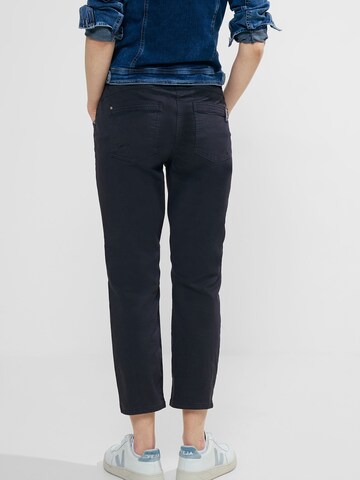 CECIL Slimfit Broek 'Scarlett' in Blauw