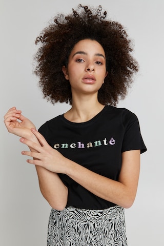 ICHI Shirt 'IHSKYE' in Zwart: voorkant