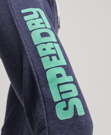 Superdry Tapered Pants 'Cali' in Blue