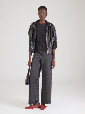 ABOUT YOU Bluza 'Ellen' | črna barva