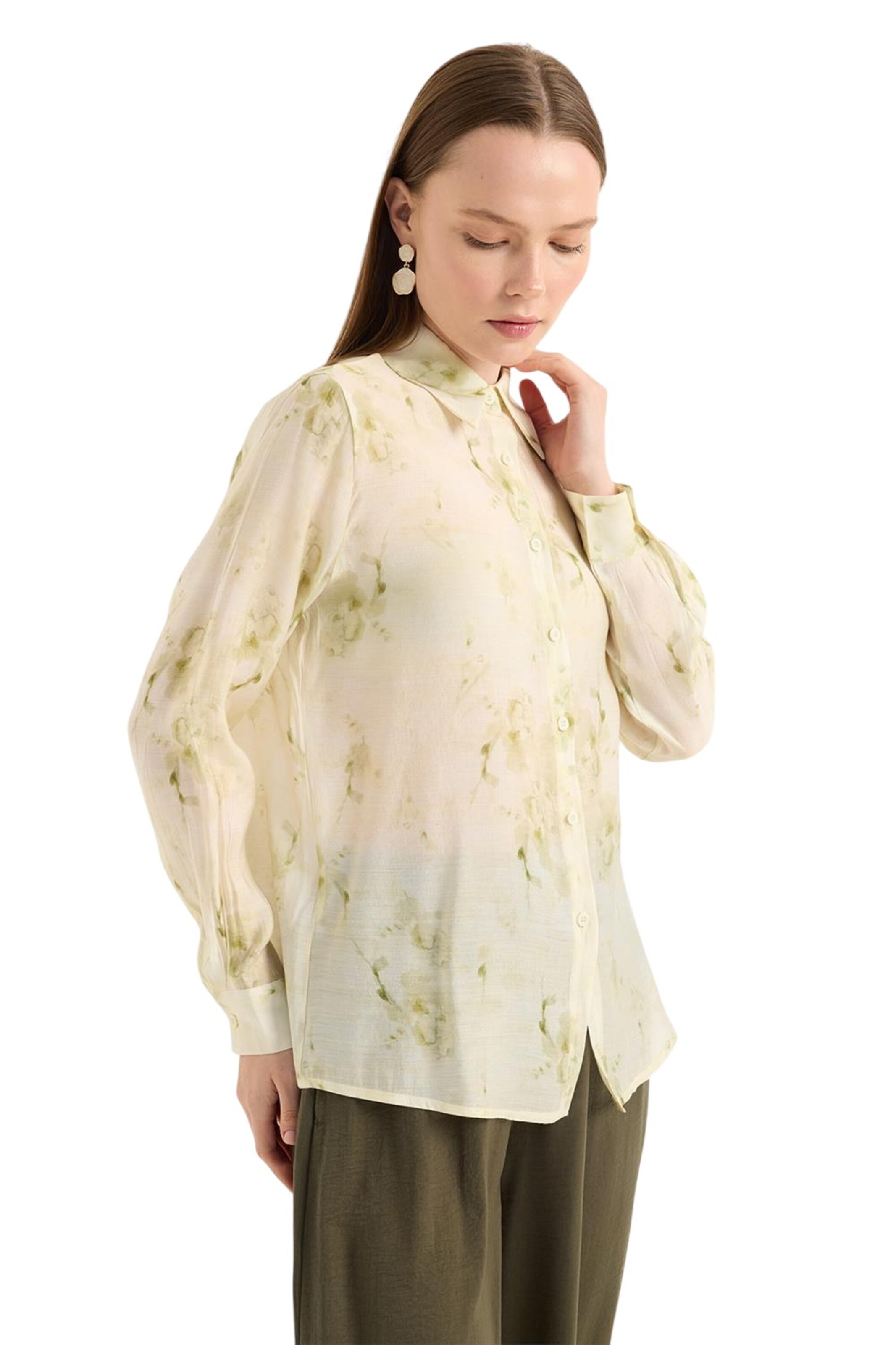 HOME STORE Bluse in Grün