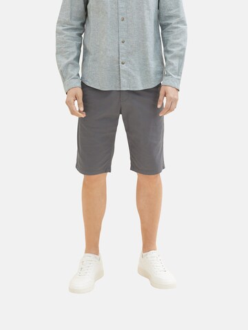 TOM TAILOR Regular Shorts in Grau: predná strana