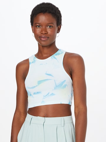 WEEKDAY Top 'Duper Racerback' in Blue: front