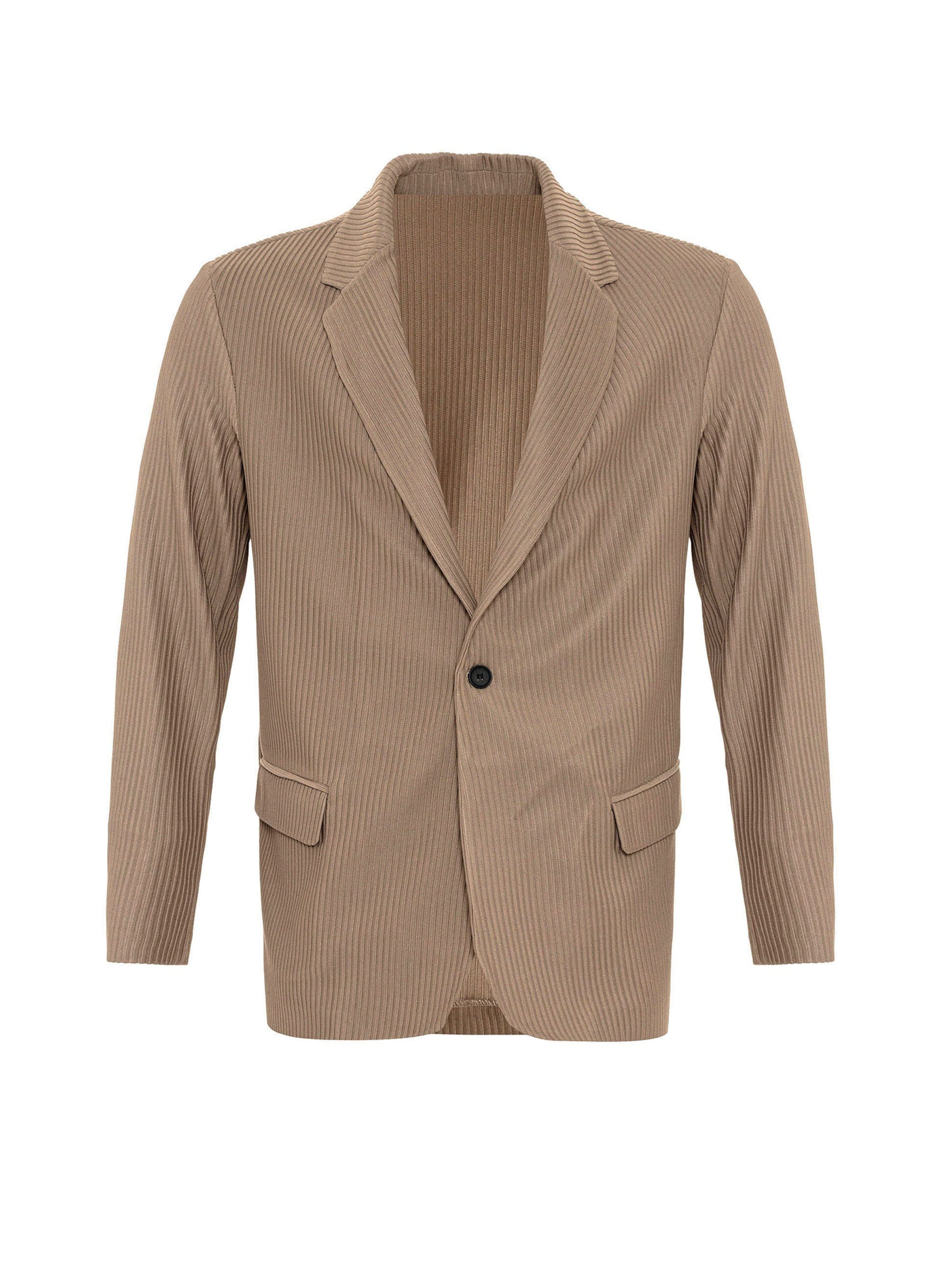 bēšs Antioch Standarta piegriezums Klasiska žakete: no priekšpuses