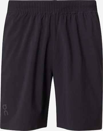 On Regular Urheiluhousut 'Focus' värissä musta: etupuoli