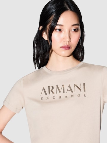 ARMANI EXCHANGE Shirt‌‌‌‌‌‌‌‌ in Beige