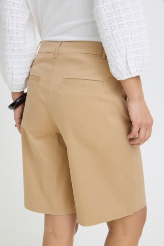 b.young Regular Shorts 'BYDays' in Beige